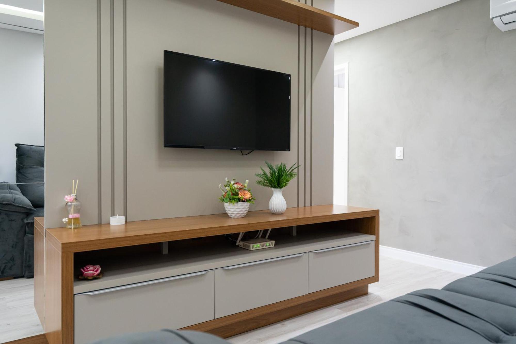 Apartamentos Em Bal Picarras 150 M Da Praia Com Sacada, Wi-Fi, Piscina, Portaria 24H, Playground E Vaga De Garagem Piçarras Quarto foto