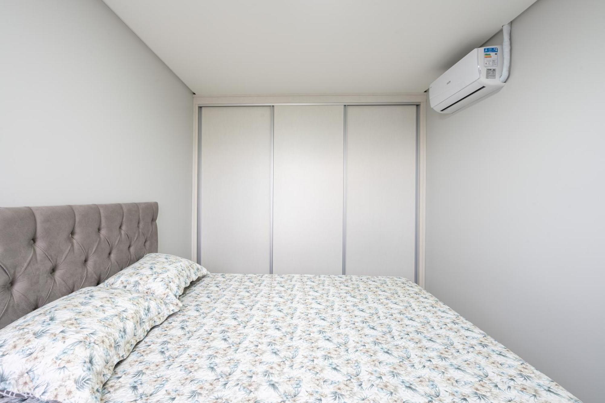 Apartamentos Em Bal Picarras 150 M Da Praia Com Sacada, Wi-Fi, Piscina, Portaria 24H, Playground E Vaga De Garagem Piçarras Quarto foto