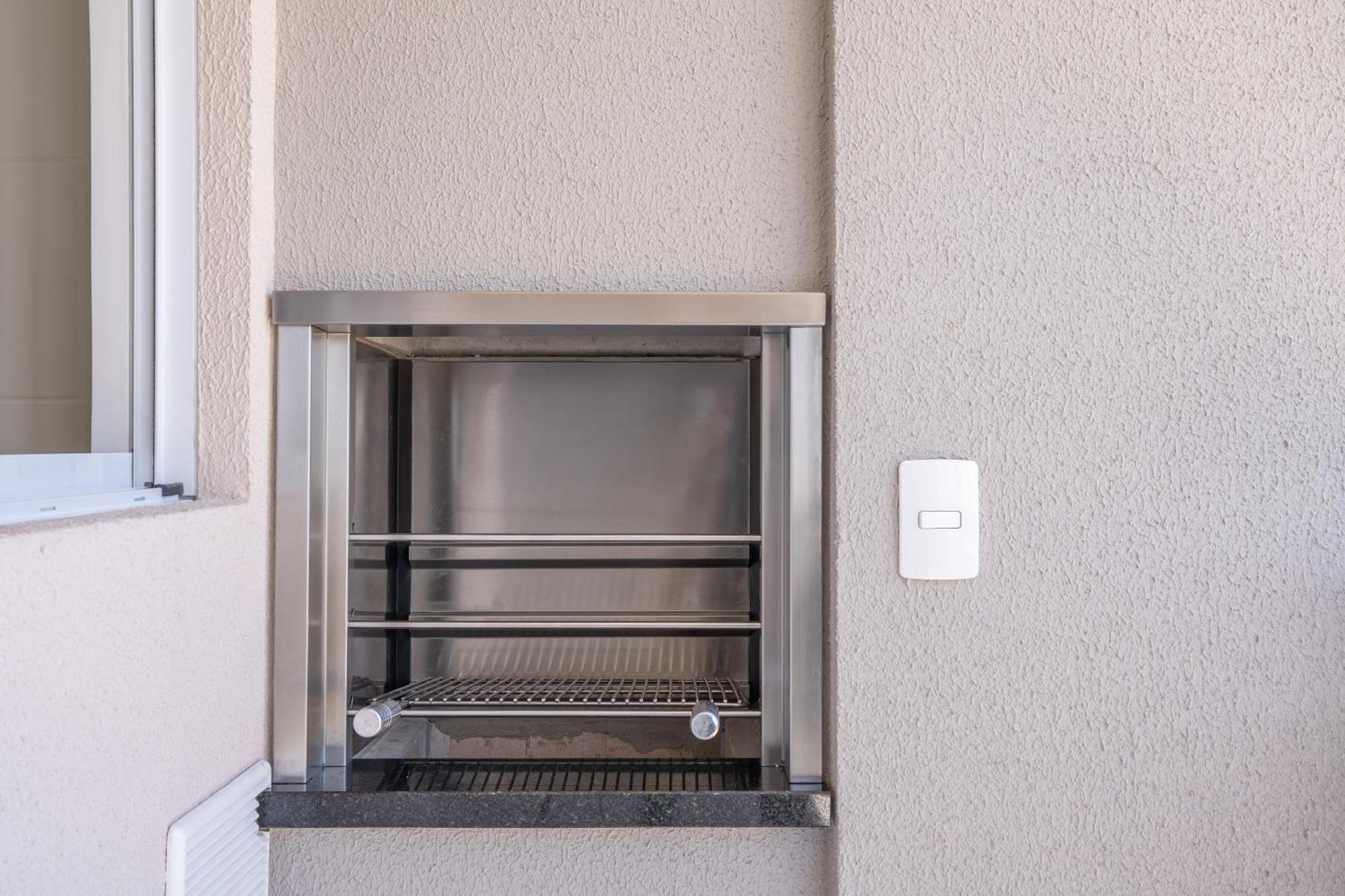 Apartamentos Em Bal Picarras 150 M Da Praia Com Sacada, Wi-Fi, Piscina, Portaria 24H, Playground E Vaga De Garagem Piçarras Quarto foto